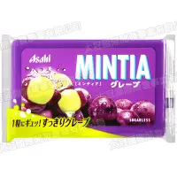 在飛比找Yahoo奇摩購物中心優惠-Asahi MINTIA糖果 葡萄風味 (7g)