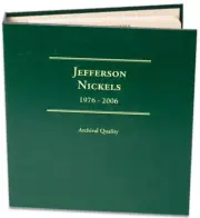 Littleton Album LCA 29 will Hold a Set of Jefferson Nickels 1976-2006 New