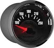 Auto Meter 1249 American Muscle 2-1/16" Electric Transmission Temperature Gauge (100-250 Degree F, 52.4mm)