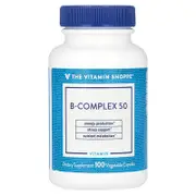 The Vitamin Shoppe, B-Complex 50, 100 Vegetable Capsules