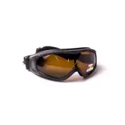 Black Polarized Safety Goggles with Straps