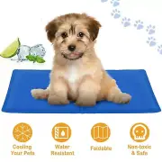 Pet Cooling Mat Dog Cat Pressure Activated Gel Self Cooling Pad Sleeping Bed