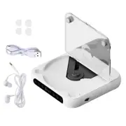 CD Player W/ Earphone Bluetooth Speaker Desktop MP3 Radio USB For Walkman