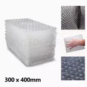 125pcs Seamless bottom Bubble Pouch Bag 300x400mm Clear Air cap Bubble Wrap Bag