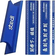 stedi Metal Sanding Sticks 4PCS, Hobby Model Tools for Gundam, Scale Military Model, 3D Resin Parts, Wood, Perfect for Sanding Small Areas, Blue