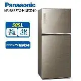 在飛比找遠傳friDay購物精選優惠-Panasonic 國際牌 580L 雙門無邊框玻璃冰箱 翡