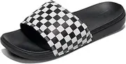 [Vans] La Costa Men's Flip Flops, Black Chckrbrd Black, 9.5 AU
