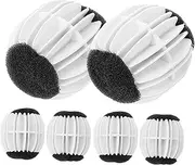 BESPORTBLE 6pcs Laundry -Tangle Ball Lint Brush Lint Remover Pet Remover for Carpet Dryer Washing Machine Laundry Balls Washing Machine Stand Capsules Sponge