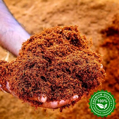 COCO PEAT POWDER Coconut Husk Fiber 100% Organic Coir Dust Growing 450g pack