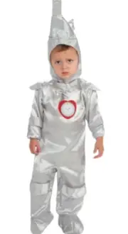 New The Wizard of Oz Tin Man Toddler Boys Costume 1-2 yrs