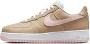 [Nike] Mens Air Force 1 Low Retro Running Shoe, LINEN/ATMOSPHERE-TRUE WHITE, 7.5 UK (8.5 US)