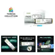 M.2 SATA SSD - SLC Cache 3D NAND TLC SATA III 6Gb/s M.2 2280 NGFF Internal So...