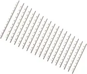 ibasenice Gg01 2.0mm Wide Fret Wire Set for Bass Guitar Cupronickel 18 Fret Nickel Alloy Guitar Fingerboard Wire