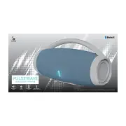 NEW PulseWave Bluetooth Wireless Speaker - Blue/Grey