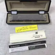 SUZUKI SU-21W Tremolo Harmonica Luxury Hamming 21 Holes Various Key W/ Case NEW