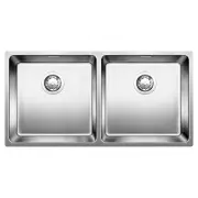 Blanco Double Bowl with Overflow ANDANO400/400
