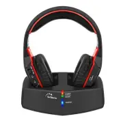 Wireless Headphones for TV Watching with RF Transmitter Charging Dock, Plug a...