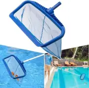 Pool Skimmer Net Heavy Duty Leaf Rake Cleaning Tool Fine Mesh Net Bag Catcher