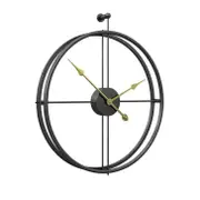Large 52cm Large Huge Wrought Iron Wall Clock Art Decor Metal Office Hanging