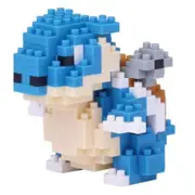 Nanoblock Pokemon Blastoise Building Kit, Blue
