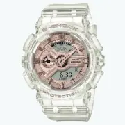 Casio G-Shock GMAS110SR-7A Analog-Digital Watch (Skeleton/Rose Gold)