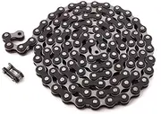 KHE BMX Singlespeed Chain 1/2" x 1/8" 112 Links only 0.85lbs with Chain Lock Black