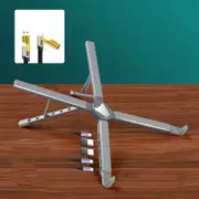 Versatile Laptop Docking Stand with Enhanced Cooling and Folding Design