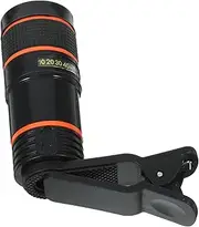 HOUDERCO 1Set Telephoto Mobile Phone Lens Clip Long Lens for Smartphones Compatible with Devices Macro and Wide Angle Photography