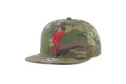 Liverpool FC Captain 47 Snapback Baseball Cap (Green Camo) (One Size)