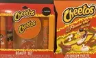 Cheetos Makeup Beauty Set Flamin Hot Eyeshadow Palette Lip Gloss Balm Gift Set