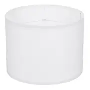 1Set Drum Lamp Shades for Table Lamps, 13"x13"x10" Linen Lampshade, White 1
