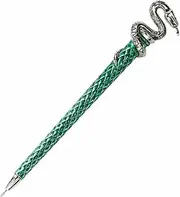 The Noble Collection Slytherin Pen Silver Plated