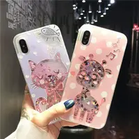 在飛比找樂天市場購物網優惠-iphone手機殼卡通貓iPhoneXSMAX手機殼蘋果7/