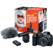 Canon EOS R7 Mirrorless Camera with 18-45mm Lens Content Creator Kit - 5137C055