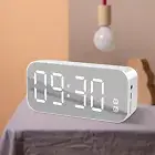 Digital Clock Speaker Large Volume Alarm Clock Speaker Portable For