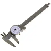 Anytime Tools Dial Caliper 6" / 150Mm Dual Reading Scale Metric SAE Standard ...