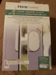 iHome Control Wifi Door/Window Sensor, White.