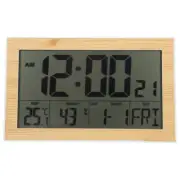 Home Digital Wall Clock Desktop Mute Electronic Perpetual Calendar Clock