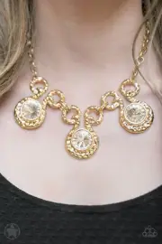Paparazzi ~ Hypnotized Gold Necklace & Earrings ~ *BLOCKBUSTER 2020*