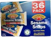 Golden Days Sesame Snap 40 g (Pack of 36)