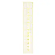 Measuring Tool Transparent Quilting Sewing Patchwork Foot Aligned Ruler Grid Cutting Edge Tailor Craft Handmade Ruler 15*3 cm