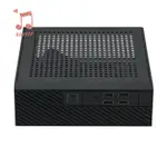 M10 MINI ITX 電腦機箱 HTPC 主機機箱 USB2.0 ITX 機箱辦公商務工業控制機箱易於安裝易於使用