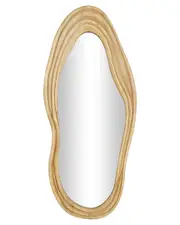 Peyton Lane Abstract Wavy Wall Mirror