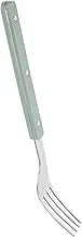SOLUSTRE 4 Pack Dinner Forks Stainless Steel Fruit Forks Modern Design Easy to Clean for Kitchen and Dining Table