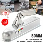 ATV Coupling Hitch Tow For 50m Ball Pressed Recovery Kits Trailer Quad Bike 4 AU