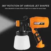 500W 900ML Paint Sprayer Spray Gun Airless Electric Handheld Fence Garden Wall