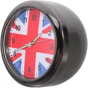 Car Luminous Clock Headband Cart Clock for Car Dashboard Car Dashboard Decorations Scooter Clock Car Clock Decor Zinc Alloy Black