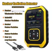 Geiger Counter Digital Nuclear Radiation Detector Gamma Beta β Y X-Ray Tester AU