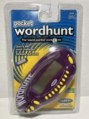 Vintage 2002 Radica Electronic Pocket Word Hunt Handheld Game Search Find NEW