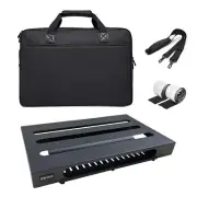 Guitar Pedal Board 18"x11.8" with Power Supply & Carry Bag SPB-18S